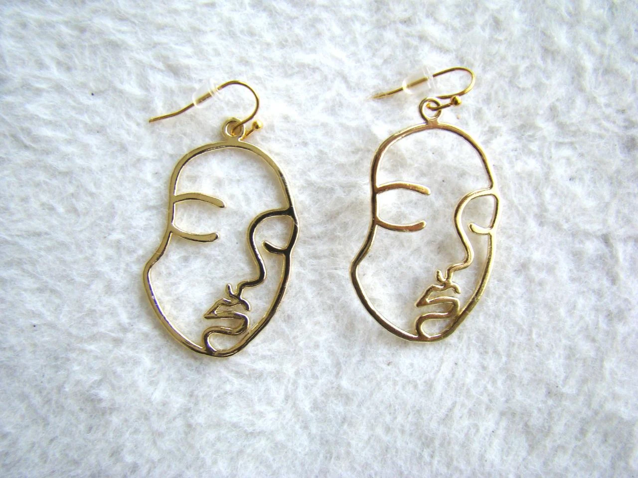Nog nooit gedragen gouden dames gezichtsring – photo 3